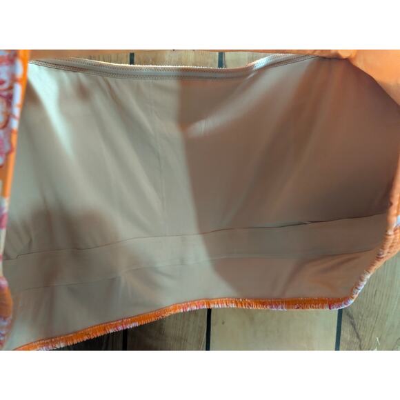 Old Navy Tube Swim Top Shirt‎ Plus Size 4X 4 Super Stay Put Silicone Floral New - Picture 5 of 5